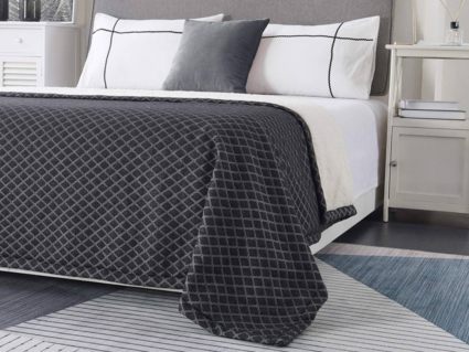 Покрывало Софи де Марко Гранд (темно-серое) 220х240