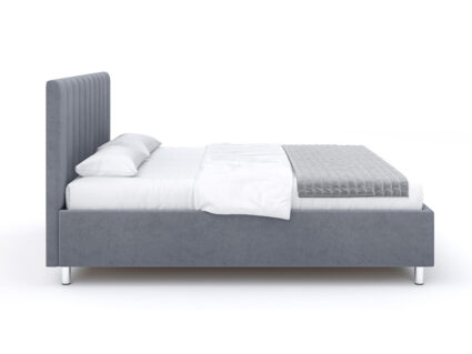 Кровать Димакс Лероса с подъемным механизмом 180х200 экокожа Nitro Ivory уцененная 180х200