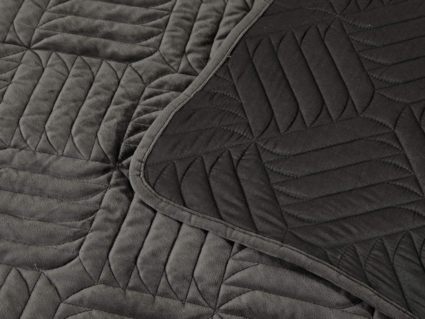 Покрывало Софи де Марко Армандо (темно серое) 160х220