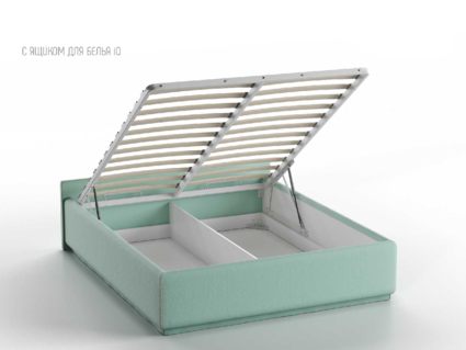 Кровать Nuvola Alba Velutto 14 (с подъемным механизмом) 180х190