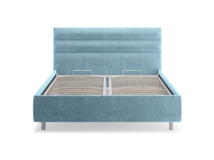 Кровать Сонум Linda Экокожа Белая 