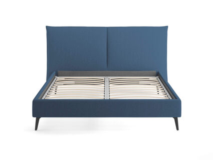 Кровать Сонум Dakota Микровелюр Серый 160х190