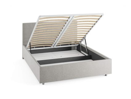 Кровать Сонум Prato Кашемир Латте (с подъемным механизмом) 160х200