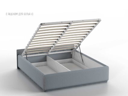 Кровать Nuvola Alba Velutto 32 (с подъемным механизмом) 160х190