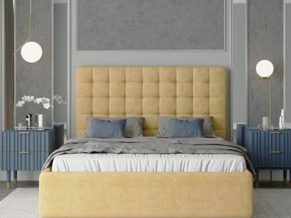 Кровать Nuvola Vita Bravo cream (с подъемным механизмом) 160х190