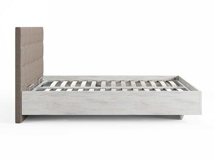 Кровать Сонум Luiza Ясмунд + Кашемир Бежевый (с подъемным механизмом) 80х190