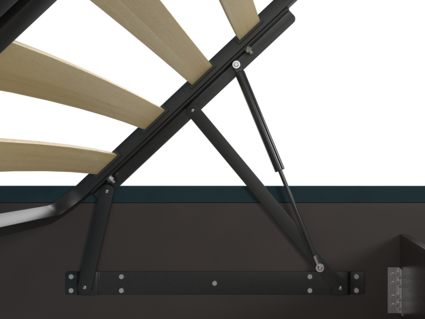 Кровать Lonax Аврора велюр Dolly-3 (с подъемным механизмом) 180х190