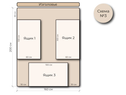 Кровать Mr.Mattress Site Box велюр Toffee 180х195