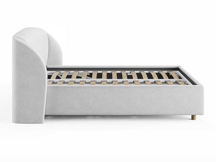 Кровать Сонум Valencia Экокожа Белый (с подъемным механизмом) 180х200