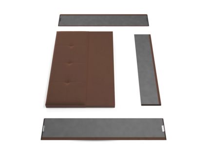 Кровать Lonax Алегра велюр Dolly-13 (с основанием) 180х195