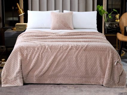 Покрывало Софи де Марко Аврил (пудра) 220х240