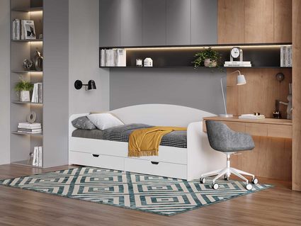 Кровать Сонум Crystal Ясень Анкор 120х200