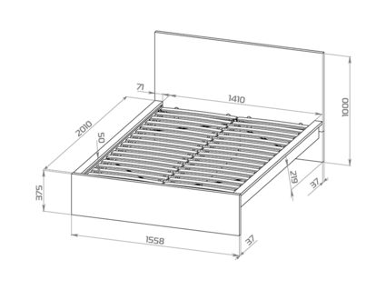 Кровать Гуд Лакк Варма Сэнг 90х200