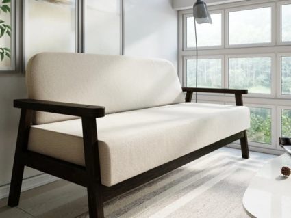 Диван Арско Флори Мини двухместный кремовый Длина 157 см