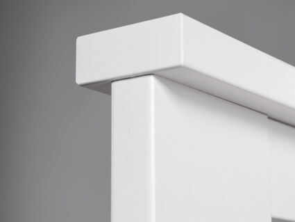 Кровать Гуд Лакк Сага серая 140х200