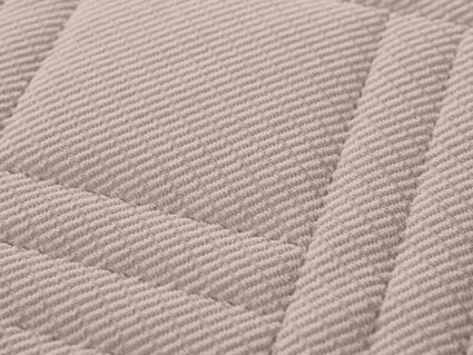 Покрывало Primavelle Velvet серо-бежевое 220х240