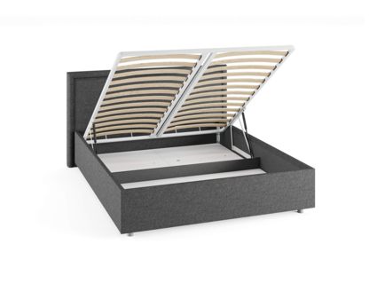 Кровать Сонум Bergamo Кашемир Синий (с подъемным механизмом) 90х190