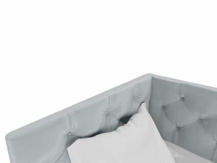 Кровать Димакс Бриони с подъемным механизмом 120x200 Велюр Velutto 33 уцененная