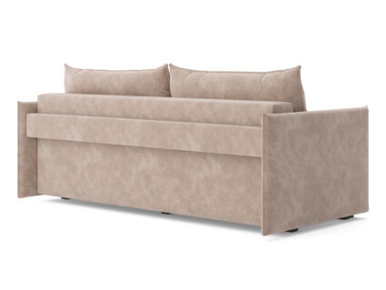 Диван Сонум Remy Рогожка мокко Длина 215 см