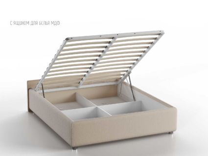 Кровать Nuvola Alba Velutto 22 (с подъемным механизмом) 160х190