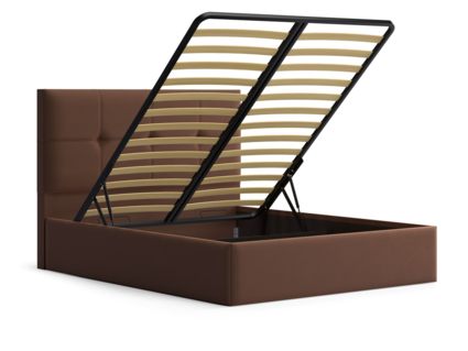 Кровать Lonax Алегра велюр Dolly-1 (с подъемным механизмом) 160х190