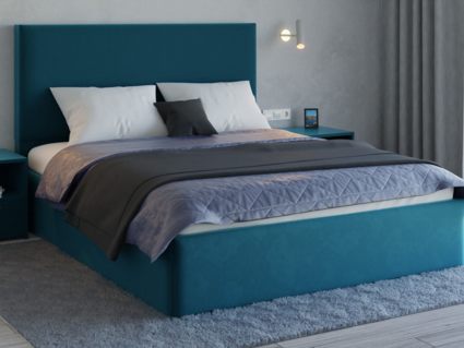 Кровать Lonax Фелиса велюр Dolly-13 (с основанием) 200х200