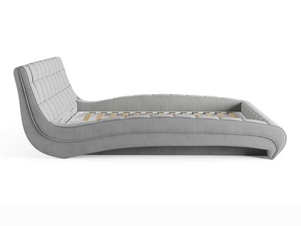 Кровать Сонум Milano Экокожа Белая 180х200