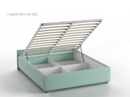 Кровать Nuvola Alba Velutto 14 (с подъемным механизмом) 180х190