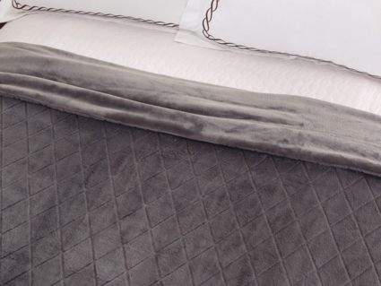 Покрывало Софи де Марко Элайза (серое) 160х220