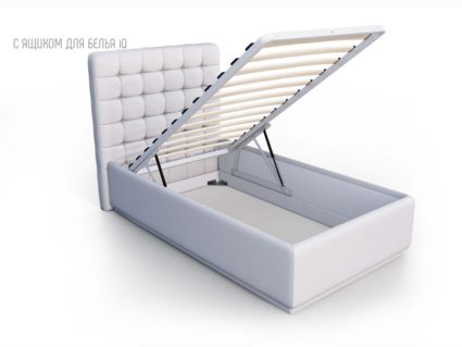 Кровать Nuvola Vita Bravo cream (с подъемным механизмом) 160х190