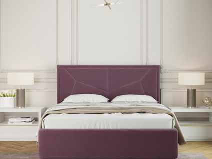 Кровать Nuvola Alatri Bravo cream (с подъемным механизмом) 180х200