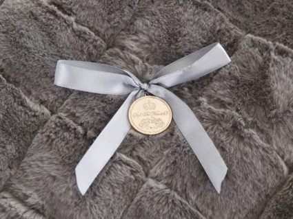 Покрывало Софи де Марко Мадлен (серое) 220х240