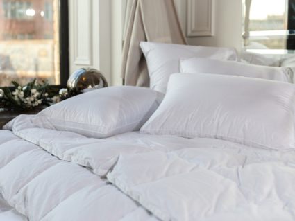 Подушка German Grass White Familie Down средняя 60х80