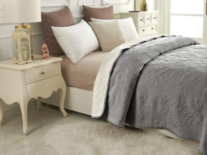 Плед Софи де Марко Вивальди (стоун) 160х220