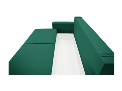 Диван Фиеста Мебель Тусон Лайт велюр Vivaldi 11 зеленый Длина 232 см