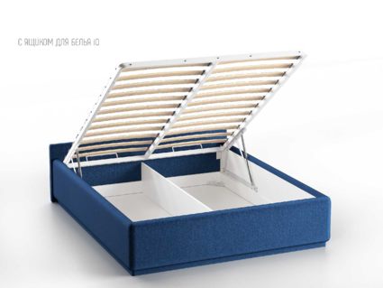 Кровать Nuvola Alba Velutto 26 (с подъемным механизмом) 140х200