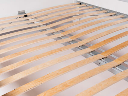 Кровать Гуд Лакк Сага серая 140х200