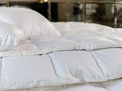 Одеяло German Grass White Familie Down теплое 200х200