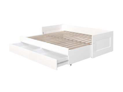 Кровать Гуд Лакк Сириус раздвижная белая 90х200