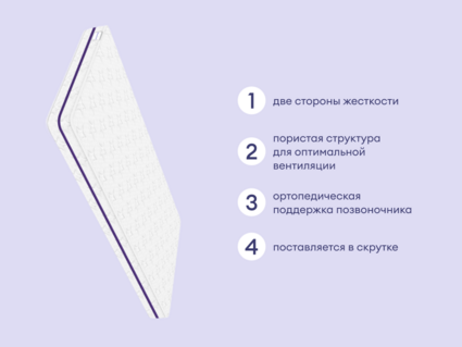 Матрас Базилик Бэби Дрим 70х190