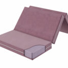 Футон DreamLine Eco (велюр бледно-розовый) 140х200