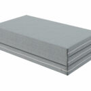 Футон DreamLine Holl 9 (рогожка серая) 140х190