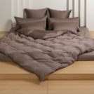 Простыня German Grass Havana Brown Brilliant Grass на резинке 180х200