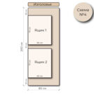 Кровать Mr.Mattress Site Box велюр Toffee 160х195