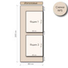 Кровать Mr.Mattress Site Box экокожа Brown 120х195