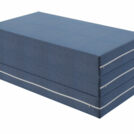 Футон DreamLine Eco (рогожка синяя) 200х200