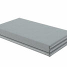 Футон DreamLine Varius (рогожка серая) 200х200