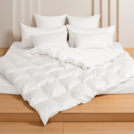 Простыня German Grass Arctic White Brilliant Grass на резинке 180х200