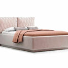 Кровать Nuvola Celeste Velutto 04 (с подъемным механизмом) 140х200
